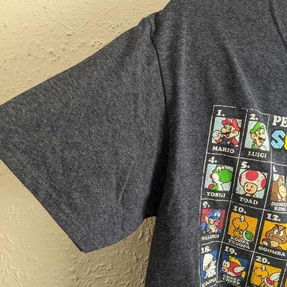 Super Mario Periodic Table T-Shirt - Picture 5 of 5